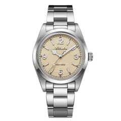 Addiesdive AD2518 "yellow" version, with a cream textured dial
