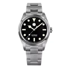 San Martin SN020-G4 39mm explorer with black dial
