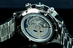 Timefactors Smiths Vanguard PRS-32, sapphire display caseback showing the Seiko NE88 movement