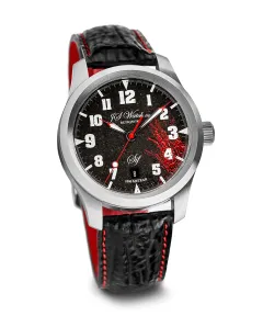 JS Watch Co. Reykjavik Sif N.A.R.T. Volcano Red