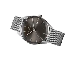 ELKA D03-1001, sunbrushed grey dial, on Milanese mesh