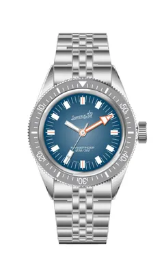 Imperial Rangefinder Iron Tide, blue gradient dial (render; designed with @calibre321)