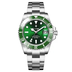 Cadisen C8216 with green dial and green bezel