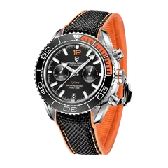 Pagani Design PD-1711 chronograph in Black Orange on the nylon strap