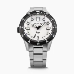 Nodus Deep Polar Destro, white dial
