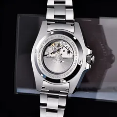 Pagani Design PD-1839 display caseback engraved PD-1839, showing a Miyota rotor marked "Twenty-one 21 jewels" and "CWMJ Japan"