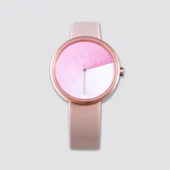 Anicorn TTT#1 Hidden Time Rose with a pink gradient disc in a rose-tone case