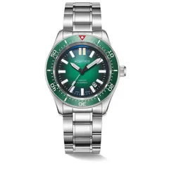 Aquatico Aequorea Victoria Tritium with green dial