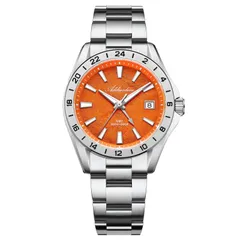 Addiesdive AD2548 GMT with orange textured dial