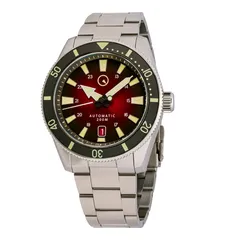 Islander Southold with red ombre dial and dark grey ceramic bezel