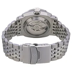 Islander Baiting Hollow ISL-166 exhibition caseback showing the Seiko NH70A