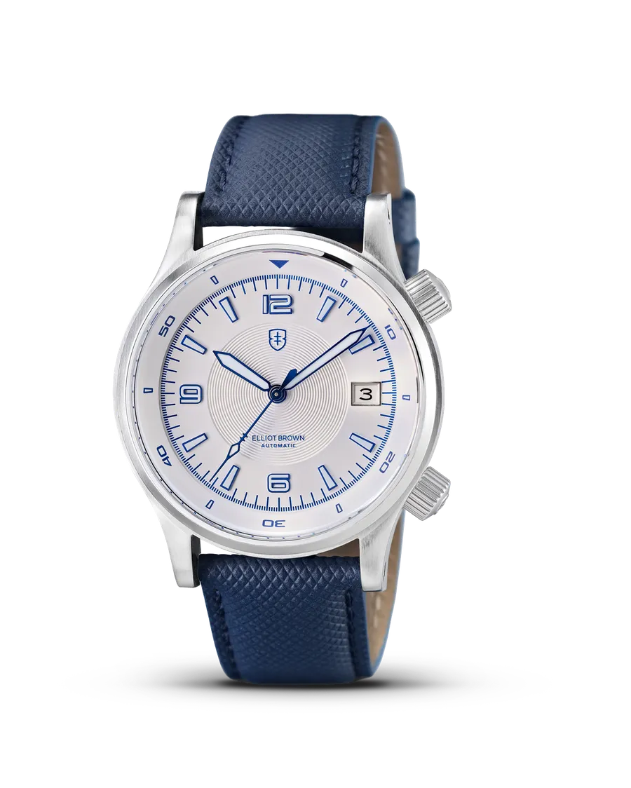 Elliot Brown Canford Automatic Opaline White