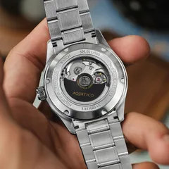Aquatico Aequorea Victoria Tritium sapphire display caseback