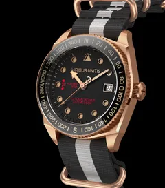 Viribus Unitis GD-14, bronze case, angled view