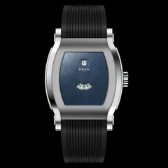 MAEN Grand Tonneau Jump Hour M8.1.3 with midnight blue dial