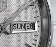 San Martin SN0102-G grid dial with day and date windows