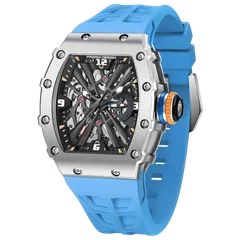 Pagani Design PD-1738 on light blue strap