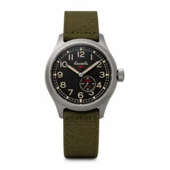 Bausele 125 Field on the olive elastic parachute strap
