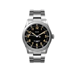 Vaer C3 Korean Field Solar 36mm on steel bracelet