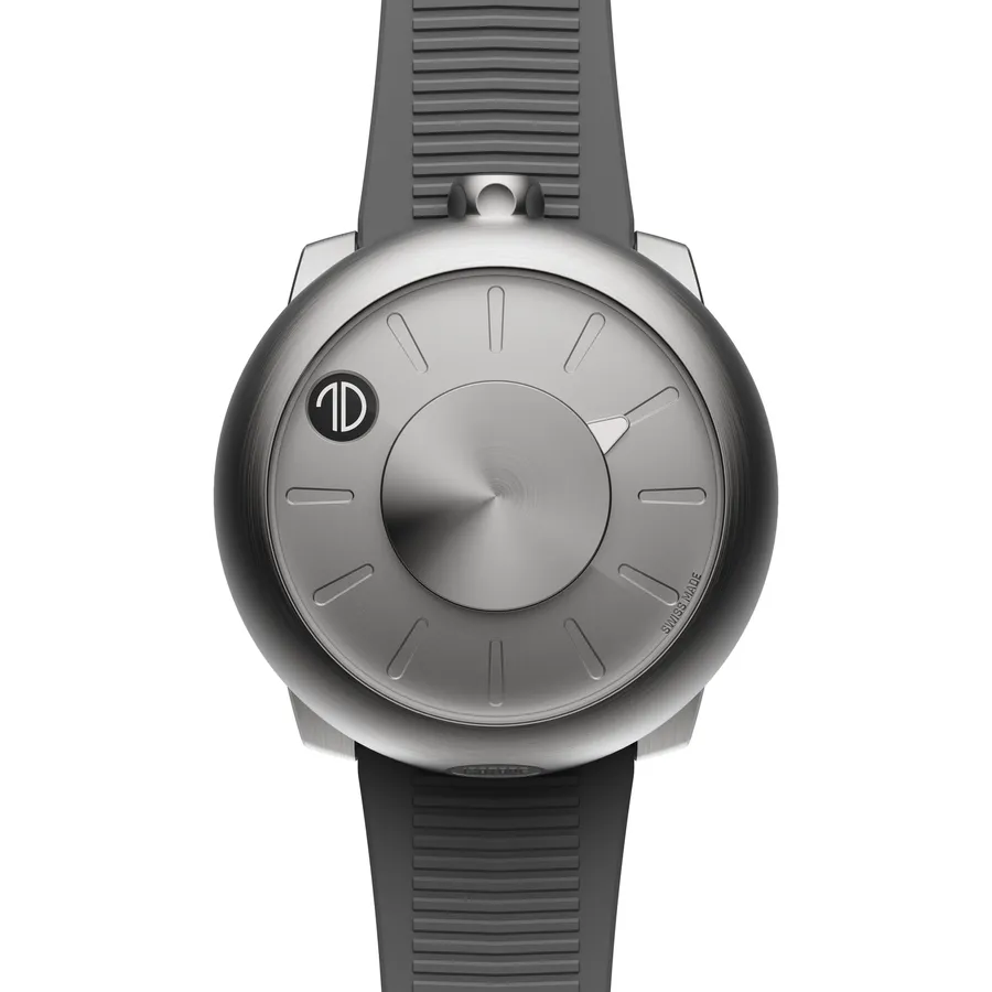 Isotope OVNI Jumping Disc Founders Edition, silver disc, grey strap