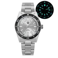 Watchdives WD1965 with sunray white dial