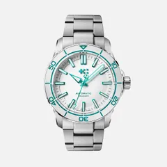 Christopher Ward C60 Trident Reef 41mm, Acro White dial on Bader bracelet