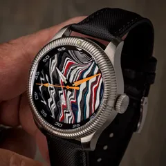 Ocean Crawler Champion Diver, Fordite Unique Piece Paintstorm
