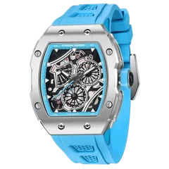Pagani Design PD-YS012 with light blue accents on light blue strap