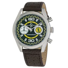 Islander DPA Mecha-Quartz Chronograph with green and yellow dial