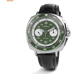 Hemel Sky Racer hand-wound, raceway green dial