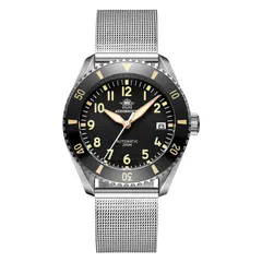 Addiesdive H9 on the steel mesh bracelet