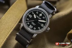 Lüm-Tec Combat B67 on a black nylon strap