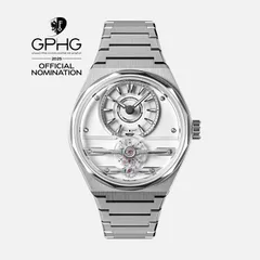 Christopher Ward The C12 Loco, Alabaster White on steel bracelet