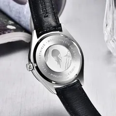 Pagani Design PD-1689 solid caseback with jellyfish engraving and "Water resistant 200M"