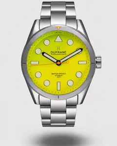 DuFrane Barton Springs MkIV, Margarita dial without date, angled view