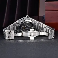 Pagani Design PD-YS036 integrated bracelet with a push-button butterfly clasp