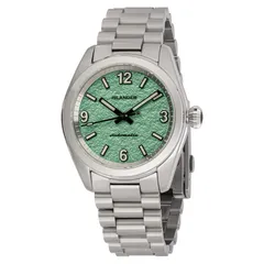 Islander Brookville Calligraphy Edition with green parchment dial