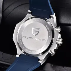 Pagani Design PD-YS032 solid screw-down caseback engraved Pagani Design, Sapphire glass, 100M, PD-YS032, Japan movt, Stainless steel