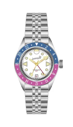 Imperial Oceanguard GMT x Odokadolo Cotton Candy, white dial, one of one (render)