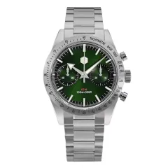San Martin SN0103-G-JS with sunray green dial