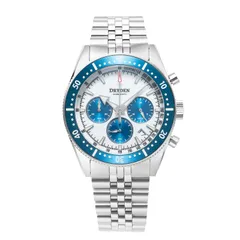 Dryden Chrono Diver Gen 2, Blue Panda dial