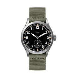 Vaer S5 Dirty Dozen 40mm on olive nylon strap